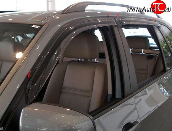 3 399 р. Дефлекторы окон SIM BMW X5 F15 (2013-2018)  с доставкой в г. Керчь