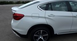 11 199 р. Лип спойлер BS  BMW X6  F16 (2014-2020) (Неокрашенный)  с доставкой в г. Керчь. Увеличить фотографию 3
