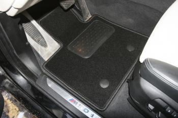 9 549 р. Текстильные коврики салона Klever Premium BMW X6 F16 (2014-2020) (черные)  с доставкой в г. Керчь. Увеличить фотографию 2
