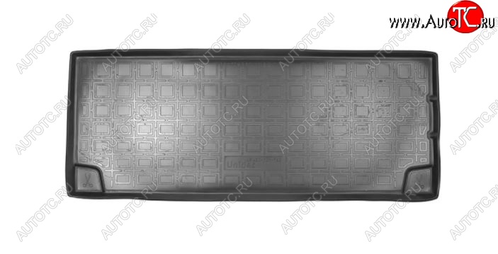 1 559 р. Коврик в багажник Norplast (разложенный 3 ряд) BMW X7 G07 (2018-2022) (Черный)  с доставкой в г. Керчь