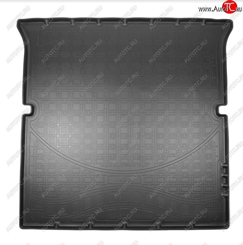 2 259 р. Коврик багажника Norplast (сложенный 3 ряд)  BMW X7  G07 (2018-2022) (Цвет: черный)  с доставкой в г. Керчь