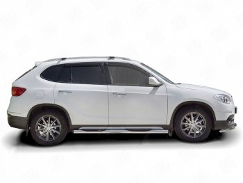 22 549 р. Защита порогов из трубы d76 мм с пластиковыми вставками для ног  SLITKOFF v2  Brilliance V5 (2012-2018)  с доставкой в г. Керчь. Увеличить фотографию 2