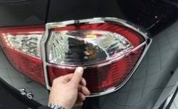 4 299 р. Накладки на фонари СТ BYD S6 (2011-2017) (Неокрашенные)  с доставкой в г. Керчь. Увеличить фотографию 2