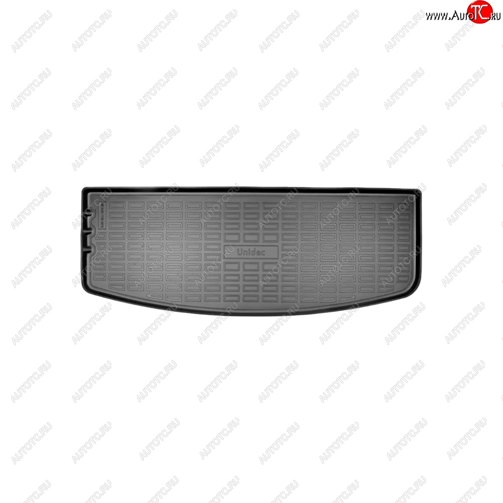 1 269 р. Коврик багажника Norplast Unidec (разложенный 3-й ряд) Cadillac XT6 C1TL (2019-2025) (Цвет: черный)  с доставкой в г. Керчь