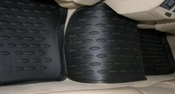 6 749 р. Коврики в салон Element 4 шт. (полиуретан) Cadillac CTS седан (2007-2013) (Черный)  с доставкой в г. Керчь. Увеличить фотографию 2