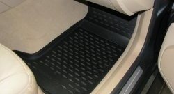 6 749 р. Коврики в салон Element 4 шт. (полиуретан) Cadillac CTS седан (2007-2013) (Черный)  с доставкой в г. Керчь. Увеличить фотографию 4