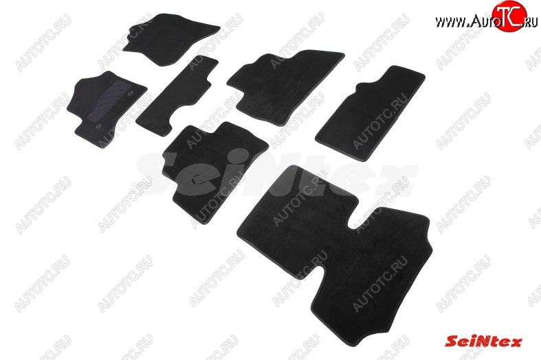 2 999 р. Коврики в салон (ворсовые) Seintex LUX Cadillac Escalade GMTK2 джип 5 дв. короткая база (2015-2020)  с доставкой в г. Керчь