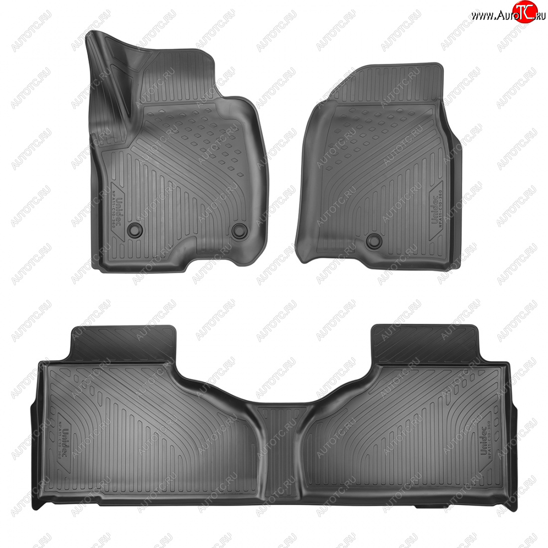 3 199 р. Коврики салона Norplast Unidec  Cadillac Escalade  GMT 1XX (2020-2022)   (черные)  с доставкой в г. Керчь