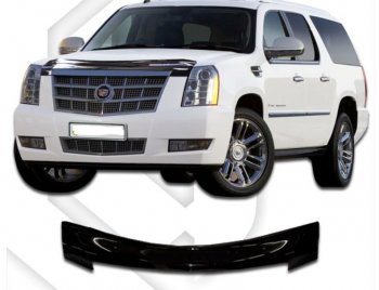 Дефлектор капота CA-Plastiс Cadillac Escalade GMT926 джип 5 дв. короткая база (2006-2014)