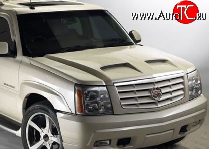 37 849 р. Пластиковый капот Custom Cadillac Escalade GMT820 джип 5 дв. короткая база (2001-2006) (Неокрашенный)  с доставкой в г. Керчь