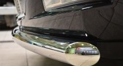 16 299 р. Одинарная защита переднего бампера диаметром 76 мм SLITKOFF  Cadillac Escalade  GMT926 джип 5 дв. (2006-2014) короткая база  с доставкой в г. Керчь. Увеличить фотографию 4