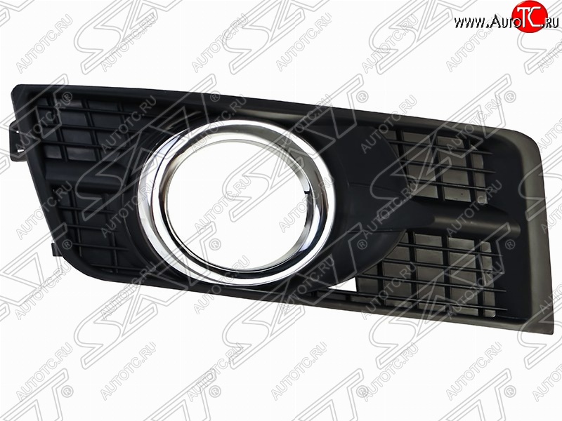 2 769 р. Правая рамка противотуманной фары SAT Cadillac SRX дорестайлинг (2010-2012) (Неокрашенная)  с доставкой в г. Керчь