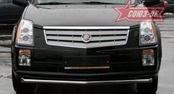 13 499 р. Защита переднего бампера одинарная Souz-96 (d60) Cadillac SRX (2004-2009)  с доставкой в г. Керчь. Увеличить фотографию 2