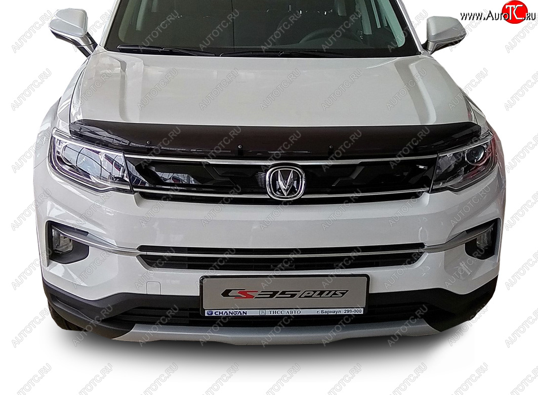 3 299 р. Дефлектор капота SIM Changan CS35 Plus дорестайлинг (2018-2022) с доставкой в г. Керчь Увеличить фотографию 1 3 299 р. Дефлектор капота SIM Changan CS35 Plus дорестайлинг (2018-2022) с доставкой в г. Керчь