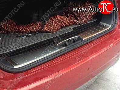 4 249 р. Пластиковый порожек в багажник автомобиля CT Changan CS75 дорестайлинг (2013-2017)  с доставкой в г. Керчь