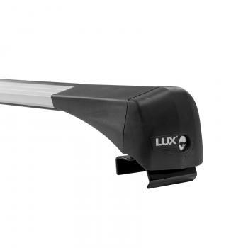 17 089 р. Багажник сборе на низкие рейлинги LUX BRIDGE  Changan CS75 (2013-2022) дорестайлинг, 1-ый рестайлинг (серебро)  с доставкой в г. Керчь. Увеличить фотографию 7