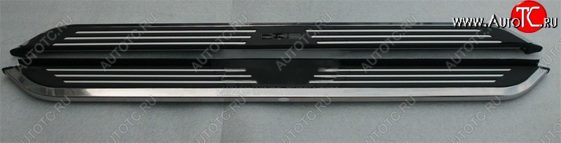 8 599 р. Комплект подножек Winbo Серия Fuga (без кронштейнов) Chery Tiggo T11 рестайлинг (2013-2016)  с доставкой в г. Керчь