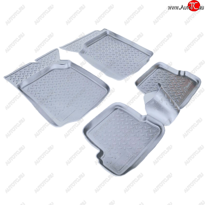 2 789 р. Коврики салона Norplast Unidec  Chery Amulet (Corda)  A15 (2003-2010), Vortex Corda (2010-2013) (Цвет: серый)  с доставкой в г. Керчь
