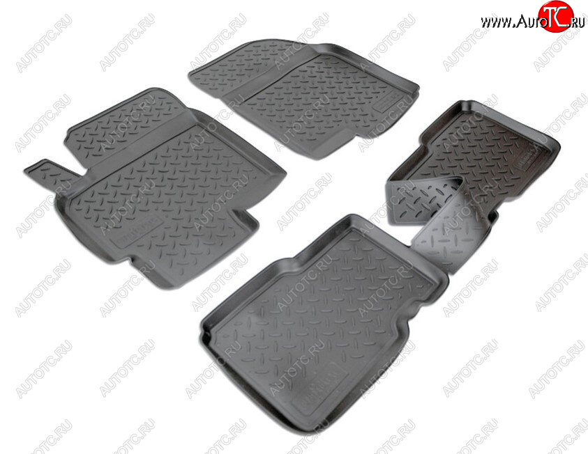 2 499 р. Комплект ковриков в салон Norplast Unidec Chery Cross Eastar B14 (2006-2015) (Цвет: черный)  с доставкой в г. Керчь