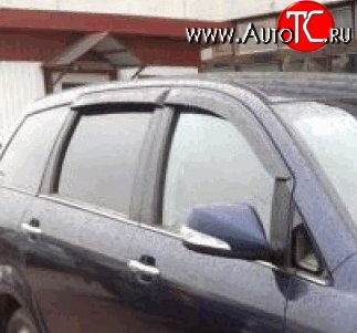 999 р. Комплект дефлекторов окон (ветровиков) 4 шт. Russtal Chery Cross Eastar B14 (2006-2015)  с доставкой в г. Керчь