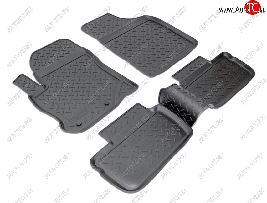 2 499 р. Комплект салонных ковриков Norplast Unidec Chery Indis S18 (2011-2016) (Цвет: черный)  с доставкой в г. Керчь