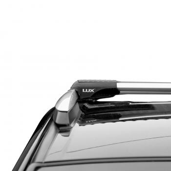 14 199 р. Багажник в сборе LUX Хантер L42-R  Chery Indis S18, Chevrolet Indis (S18), Dacia Logan MCV (универсал), Logan MCV Stepway (универсал), Ford Focus (1,  2), Mondeo, Ranger (RapCab,  DoubleCab), Honda Accord (5 CE,  8 CW), CR-V (RD1,RD2,RD3), Land Rover Freelander (1,  L359), Mazda Tribute, Mitsubishi Tribute, Opel Vectra (B,  В), Peugeot 406 (8B,  8E,F), Subaru Legacy (BH/BE12), Outback (BP,  BR/B14), Tribeca, XV (GP/G33,  GT/G24), Suzuki Wagon R MC22S,VC12S, Toyota Wagon R (MC22S,VC12S), Volkswagen Golf (3), Passat (B3), Лада Гранта FL (2194), Калина (1117,  2194), Ларгус, нива 4х4 (2121 Бронто,  2131,  2121 (Legend)) (аэро-трэвэл (80-90 см), черный)  с доставкой в г. Керчь. Увеличить фотографию 5