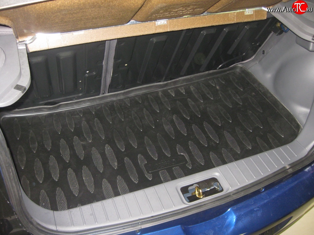 1 649 р. Коврик в багажник Aileron (полиуретан)  Chery Kimo  A1 (2008-2014) хэтчбэк  с доставкой в г. Керчь