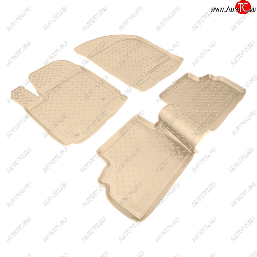 2 789 р. Коврики салона Norplast Unidec  Chery M11  A3 (2008-2017) хэтчбэк, седан (Цвет: бежевый)  с доставкой в г. Керчь