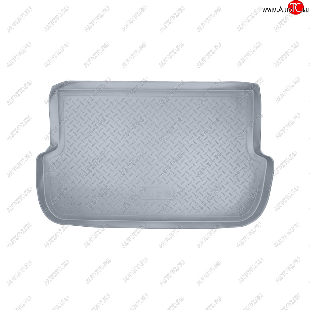 2 379 р. Коврик багажника Norplast Unidec  Chery QQ6 (2006-2010) (Цвет: серый)  с доставкой в г. Керчь