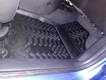 1 539 р. Коврики салона Aileron (3D с подпятником) Chery Tiggo 2 (2017-2025)  с доставкой в г. Керчь. Увеличить фотографию 3