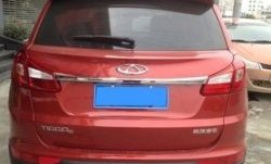 3 699 р. Накладка на крышку багажника СТ Chery Tiggo 5 (T21) дорестайлинг (2014-2017)  с доставкой в г. Керчь. Увеличить фотографию 4