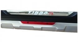 8 999 р. Накладка на задний бампер CT Chery Tiggo 5 (T21) дорестайлинг (2014-2017) (Неокрашенная)  с доставкой в г. Керчь. Увеличить фотографию 2