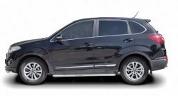 13 399 р. Широкая защита порогов Russtal Chery Tiggo 5 (T21) дорестайлинг (2014-2017) (Защита порогов с со скосами на торцах (вариант 1))  с доставкой в г. Керчь. Увеличить фотографию 3