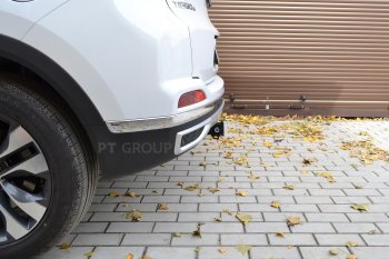 16 519 р. Фаркоп PT GROUP /съемный квадрат/ EXEED LX 2021- / CHERY Tiggo 7 Pro 2021- / CHERY Tiggo 7 Pro Max 2022- EXEED LX 2-ой рестайлинг (2022-2025)  с доставкой в г. Керчь. Увеличить фотографию 5