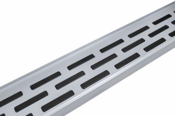 17 399 р. Пороги алюминиевые Slitkoff  Chery Tiggo 7 PRO (2019-2025) (Premium Silver)  с доставкой в г. Керчь. Увеличить фотографию 3