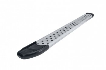 17 399 р. Пороги алюминиевые Slitkoff  Chery Tiggo 7 PRO (2019-2025) (Standart Silver)  с доставкой в г. Керчь. Увеличить фотографию 2
