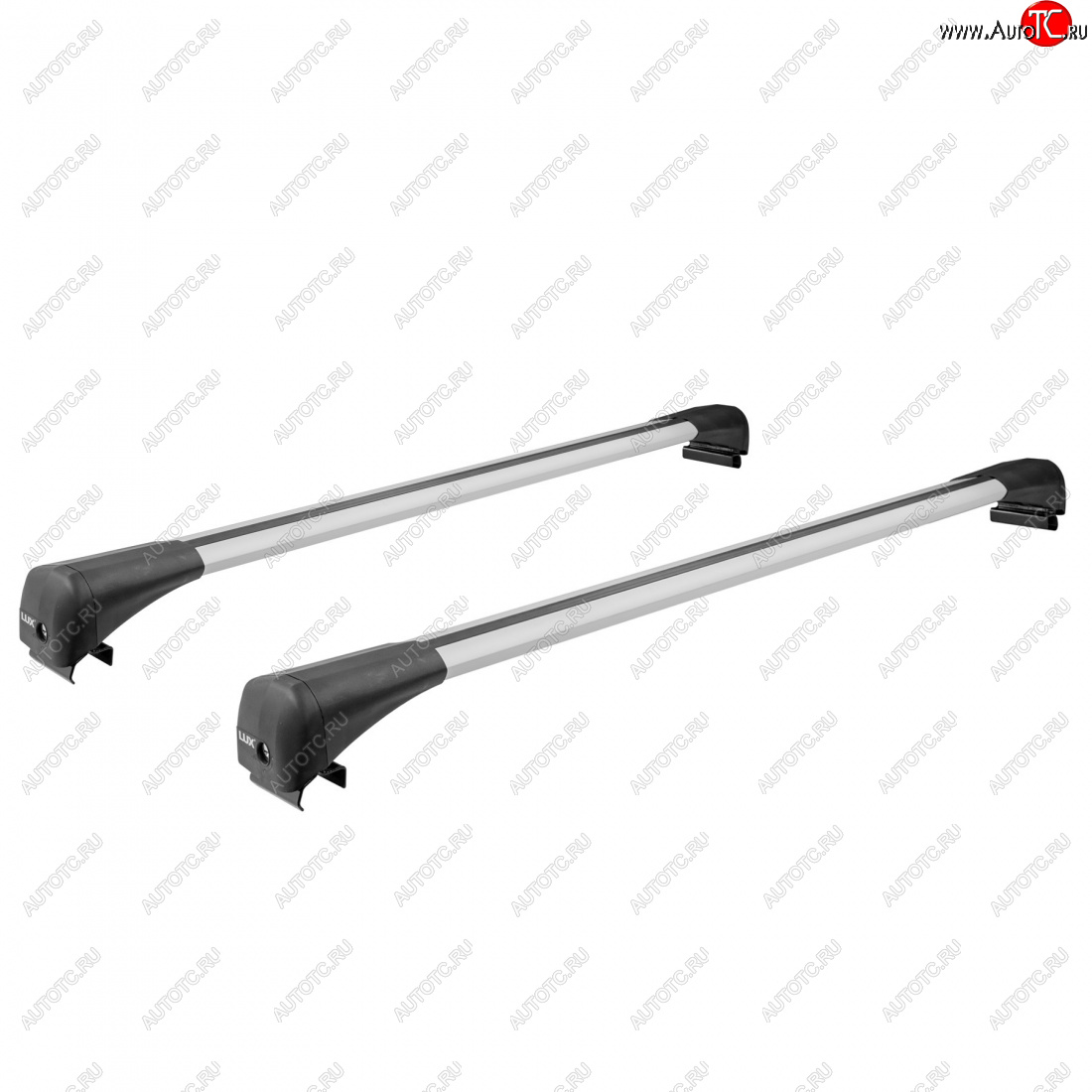 17 089 р. Багажник в сборе на низкие рейлинги LUX BRIDGE  Chery Tiggo 7 PRO - Tiggo 8 PRO (серебро)  с доставкой в г. Керчь