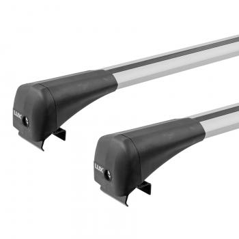 17 089 р. Багажник в сборе на низкие рейлинги LUX BRIDGE  Chery Tiggo 7 PRO - Tiggo 8 PRO (серебро)  с доставкой в г. Керчь. Увеличить фотографию 2