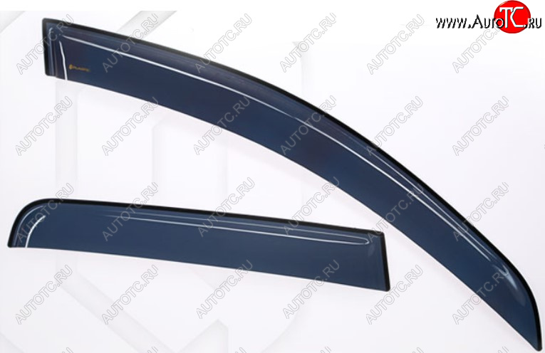 2 099 р. Дефлектора окон CA-Plastic Chery Tiggo 8 PRO (2021-2025) (серия Classic полупрозрачный, Без хром молдинга)  с доставкой в г. Керчь