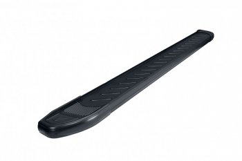 16 999 р. Пороги алюминиевые Slitkoff Chery Tiggo T11 рестайлинг (2013-2016) (Prestige Black)  с доставкой в г. Керчь. Увеличить фотографию 3