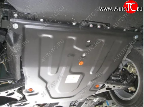 3 899 р. Защита картера двигателя и КПП (V-2,4) Alfeco Chery Tiggo T11 дорестайлинг (2005-2013) (Сталь 2 мм)  с доставкой в г. Керчь