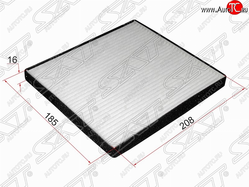 189 р. Фильтр салонный SAT (208х185х16 mm)  Chery Tiggo T11 (2005-2013) дорестайлинг  с доставкой в г. Керчь