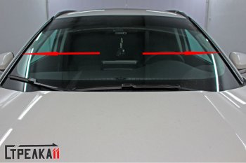 1 699 р. Водостоки лобового стекла Стрелка 11 EXEED TXL 1-ый рестайлинг (2021-2025)  с доставкой в г. Керчь. Увеличить фотографию 3