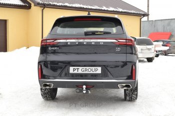 20 379 р. Фаркоп Petroil Tuning (съемный квадрат) EXEED TXL 1-ый рестайлинг (2021-2025)  с доставкой в г. Керчь. Увеличить фотографию 4