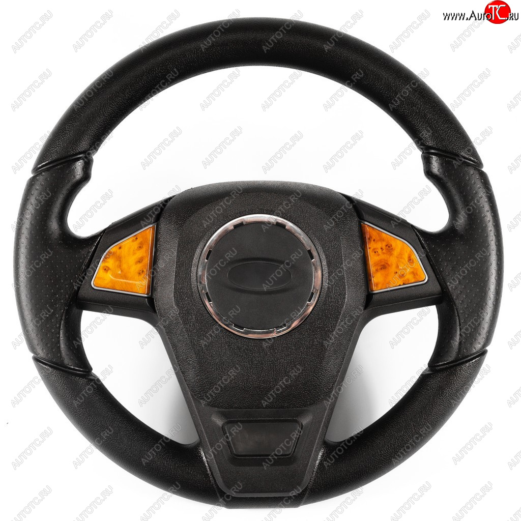 2 889 р. Рулевое колесо Барс-Т Премиум (Ø360 мм, под знак Lada)  Chevrolet Niva  2123 (2002-2020), Лада 2110 (1995-2007), Лада 2111 (1998-2009), Лада 2112 (1999-2009), Лада 2123 (Нива Шевроле) (2002-2021), Лада Калина ( 1118,  1117,  1119,  2192,  2194) (2004-2018), Лада Калина Спорт ( 1119,  2192) (2008-2018), Лада Нива Трэвел (2021-2025), Лада Приора ( 2170,  2171,  2172,  21728) (2007-2018) (Дерево)  с доставкой в г. Керчь