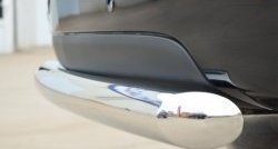 17 749 р. Защита заднего бампера (Ø63 мм, нержавейка) SLITKOFF  Chevrolet Trailblazer  GM800 (2012-2016) дорестайлинг  с доставкой в г. Керчь. Увеличить фотографию 3