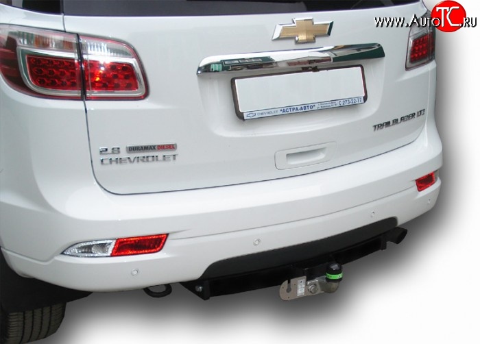 13 799 р. Фаркоп Лидер Плюс Chevrolet Trailblazer GM800 дорестайлинг (2012-2016) (Без электропакета)  с доставкой в г. Керчь