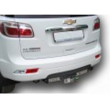 13 599 р. Фаркоп Лидер Плюс (съемный шар тип F, с нержавеющей пластиной) Chevrolet Trailblazer GM800 рестайлинг (2016-2020) (Без электропакета)  с доставкой в г. Керчь. Увеличить фотографию 3