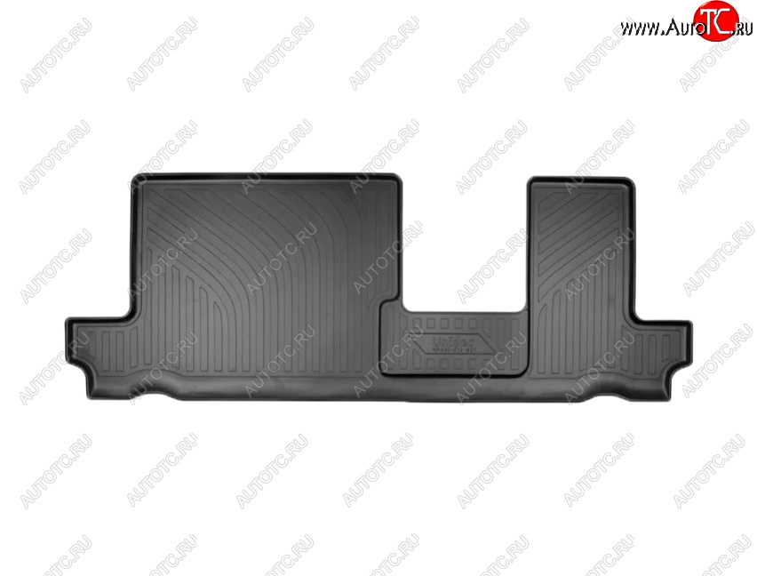 1 499 р. Коврик салона Norplast (3 ряд, 8 мест)  Chevrolet Traverse (2017-2022) дорестайлинг (Цвет: черный)  с доставкой в г. Керчь