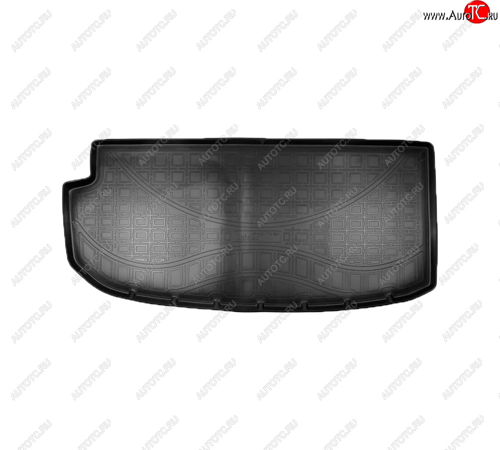 1 799 р. Коврик багажника Norplast (разложенный 3 ряд) Chevrolet Traverse дорестайлинг (2017-2022) (Цвет: черный)  с доставкой в г. Керчь